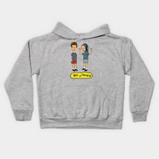 Bill and Tom-Head Kids Hoodie